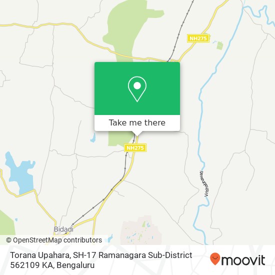 Torana Upahara, SH-17 Ramanagara Sub-District 562109 KA map
