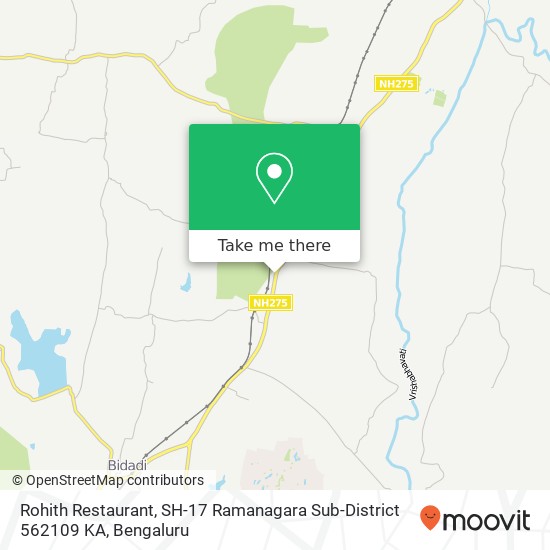 Rohith Restaurant, SH-17 Ramanagara Sub-District 562109 KA map