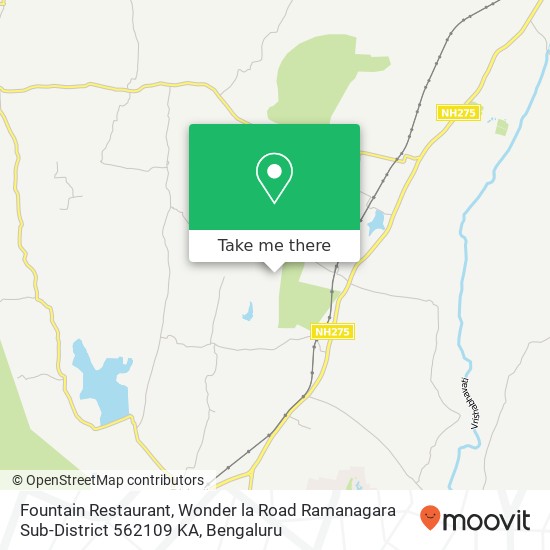 Fountain Restaurant, Wonder la Road Ramanagara Sub-District 562109 KA map