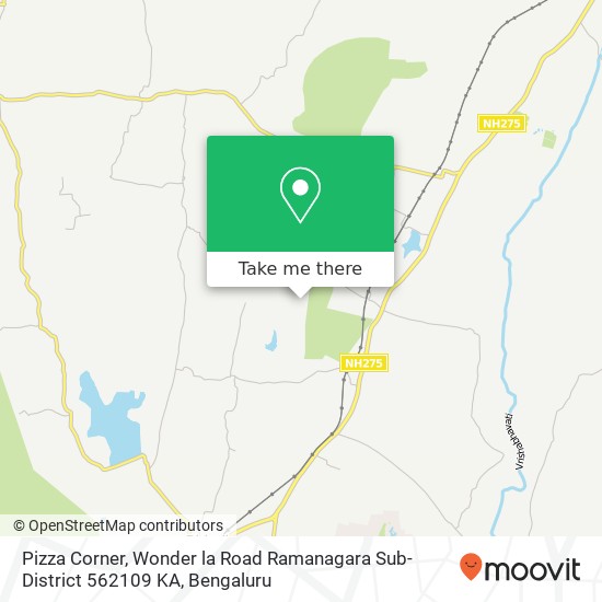 Pizza Corner, Wonder la Road Ramanagara Sub-District 562109 KA map