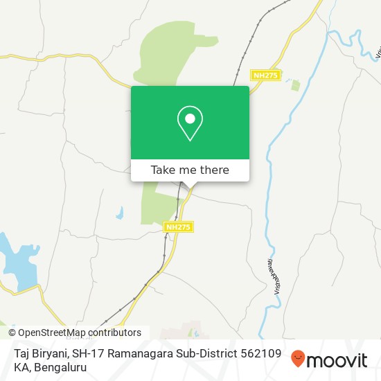 Taj Biryani, SH-17 Ramanagara Sub-District 562109 KA map