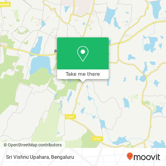 Sri Vishnu Upahara, Bannerghatta Main Road Bengaluru 560083 KA map