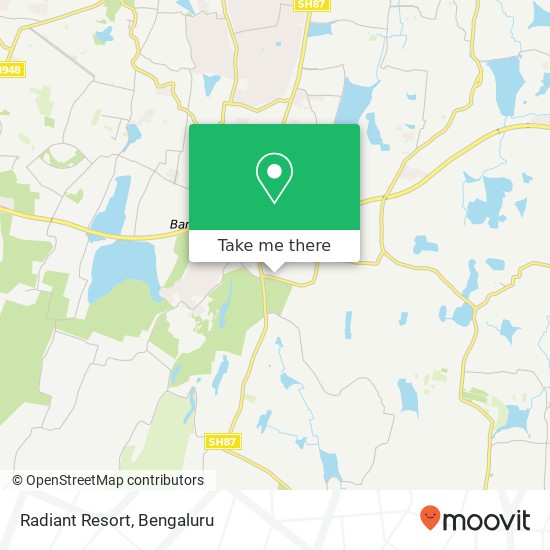 Radiant Resort, Bengaluru 560083 KA map