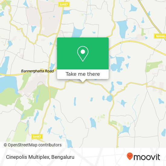 Cinepolis Multiplex map