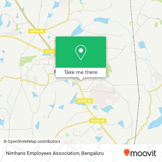 Nimhans Employees Association, Bengaluru 560100 KA map