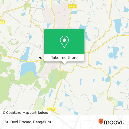 Sri Devi Prasad, Bannergatta Road Bengaluru 560083 KA map