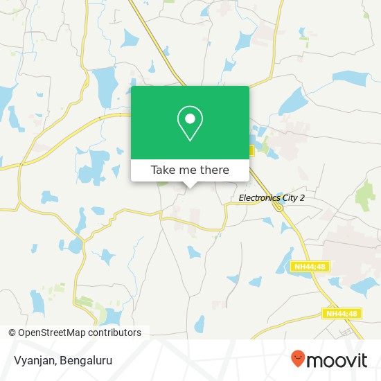 Vyanjan, 5th Cross Road Bengaluru 560100 KA map