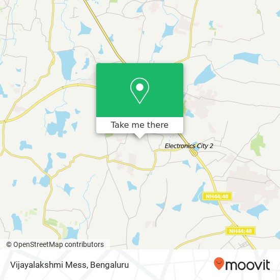 Vijayalakshmi Mess, Hebbagodi Road Bengaluru 560100 KA map