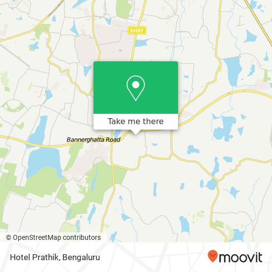 Hotel Prathik, Gottigere Road Bengaluru 560105 KA map