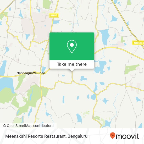 Meenakshi Resorts Restaurant, Bengaluru 560105 KA map
