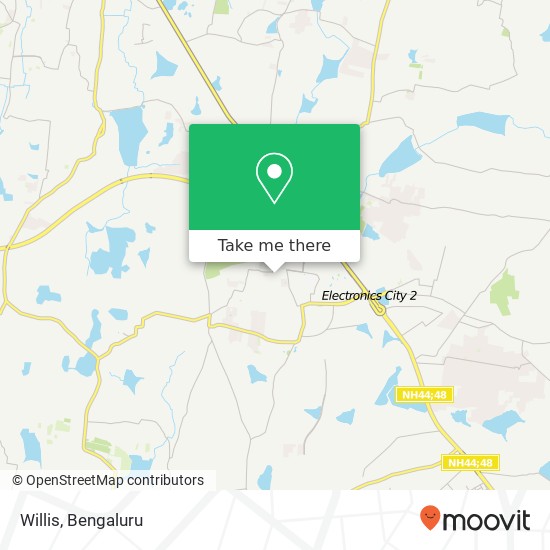 Willis, Doddathoguru Road Bengaluru 560100 KA map