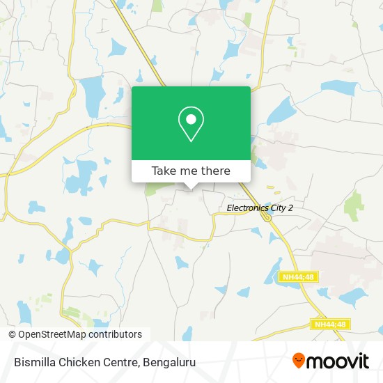 Bismilla Chicken Centre map