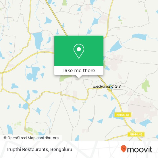 Trupthi Restaurants, Hebbagodi Road Bengaluru 560100 KA map