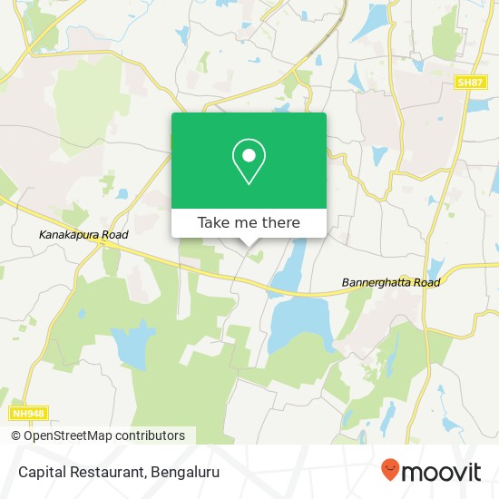 Capital Restaurant, Amruth Nagar Main Road Bengaluru 560108 KA map
