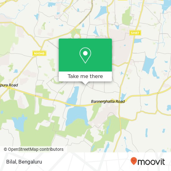 Bilal, Bannerghatta Road Bengaluru 560108 KA map