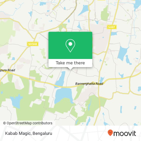 Kabab Magic, Bannerghatta Road Bengaluru 560108 KA map