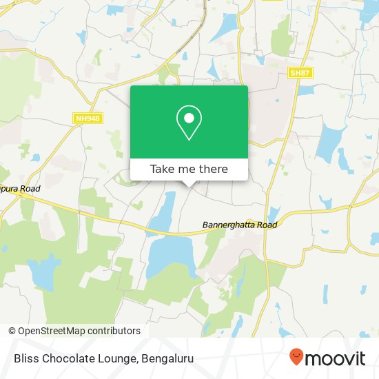 Bliss Chocolate Lounge, Bannerghatta Road Bengaluru 560108 KA map