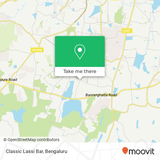 Classic Lassi Bar, Bannerghatta Road Bengaluru 560108 KA map