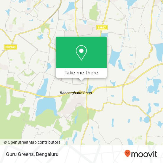 Guru Greens, Bannerghatta Road Bengaluru 560083 KA map