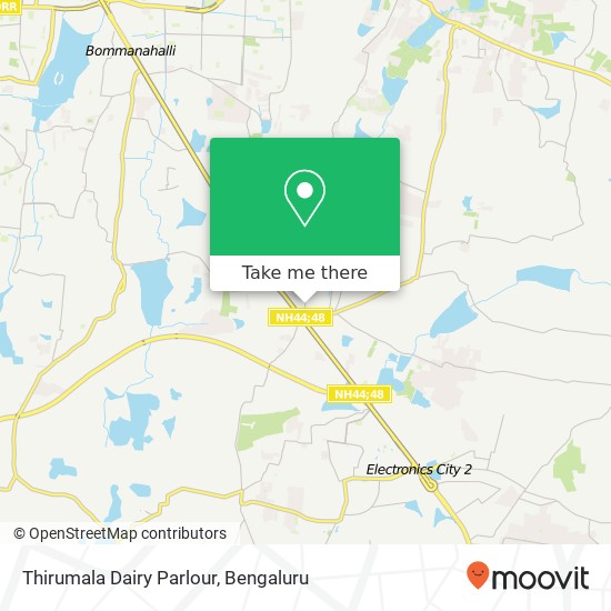 Thirumala Dairy Parlour, Parappana Agrahara Main Road Bengaluru 560100 KA map