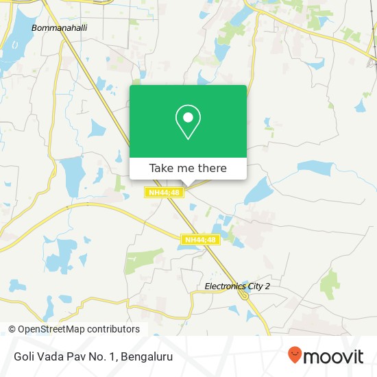 Goli Vada Pav No. 1, New Central Jail Main Road Bengaluru 560100 KA map