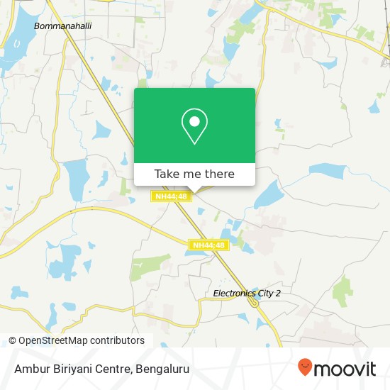 Ambur Biriyani Centre, G S Palya Road Bengaluru 560100 KA map