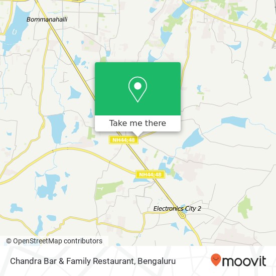 Chandra Bar & Family Restaurant map
