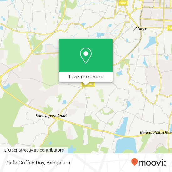 Café Coffee Day, Kanakapura Road Bengaluru 560062 KA map