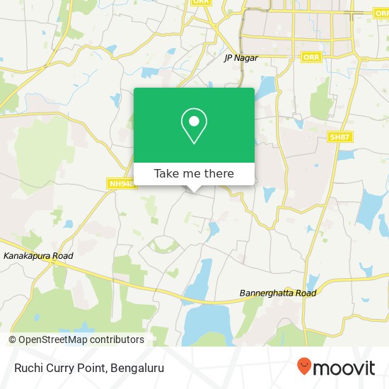 Ruchi Curry Point, 60 Feet Road Bengaluru 560076 KA map