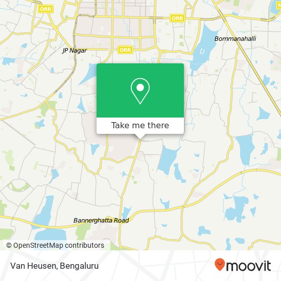 Van Heusen, Bannerghatta Main Road Bengaluru 560076 KA map