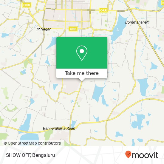 SHOW OFF, Rameshwari Temple Road Bengaluru 560076 KA map