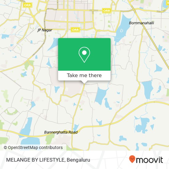 MELANGE BY LIFESTYLE, Rameshwari Temple Road Bengaluru 560076 KA map