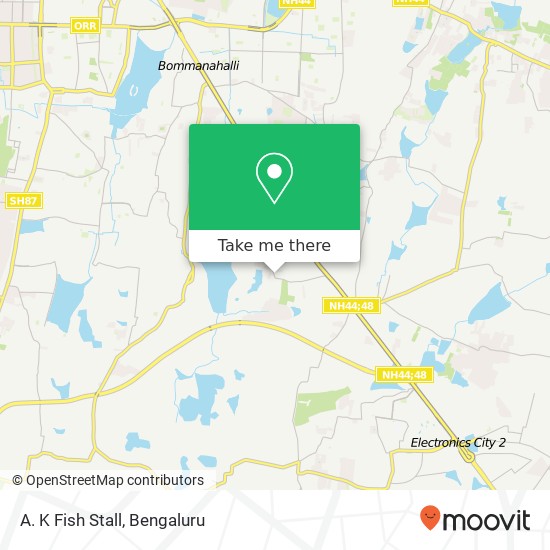 A. K Fish Stall, Bengaluru 560068 KA map