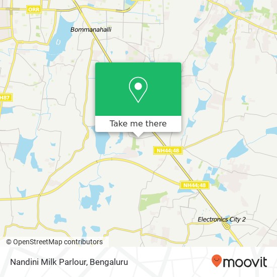 Nandini Milk Parlour, Bengaluru 560068 KA map