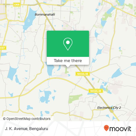 J. K. Avenue, Manipal County Road Bengaluru 560068 KA map