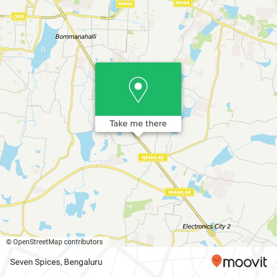 Seven Spices, Service Road Bengaluru 560068 KA map