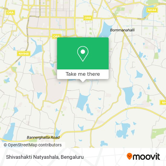 Shivashakti Natyashala map