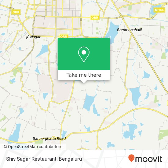 Shiv Sagar Restaurant, Mariama Temple Road Bengaluru 560076 KA map