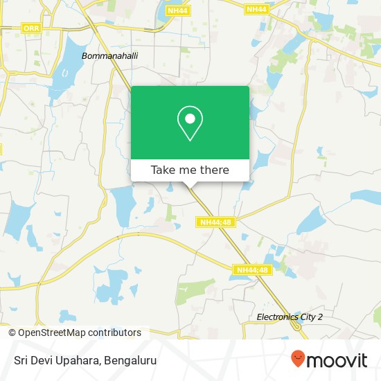 Sri Devi Upahara, Betl Road Bengaluru 560068 KA map