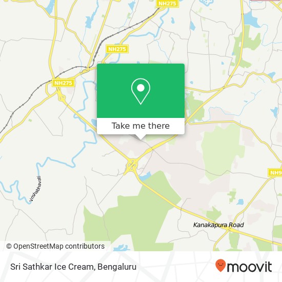 Sri Sathkar Ice Cream, 100 Feet Road Bengaluru 560060 KA map