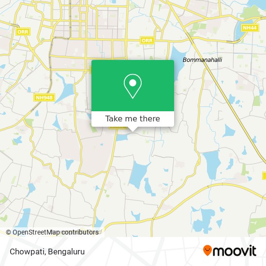 Chowpati map