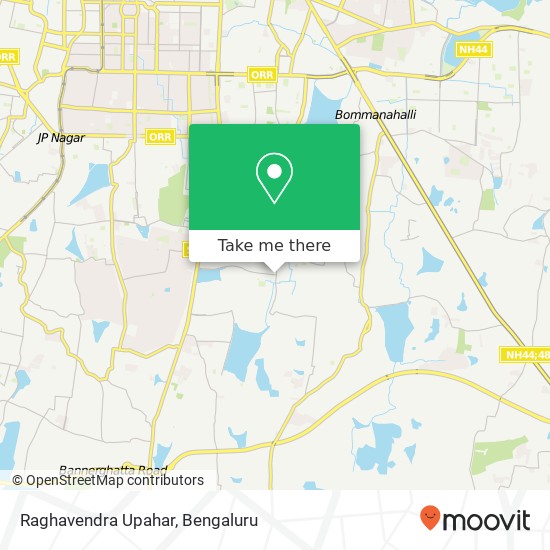 Raghavendra Upahar, 2nd Main Road Bengaluru 560076 KA map