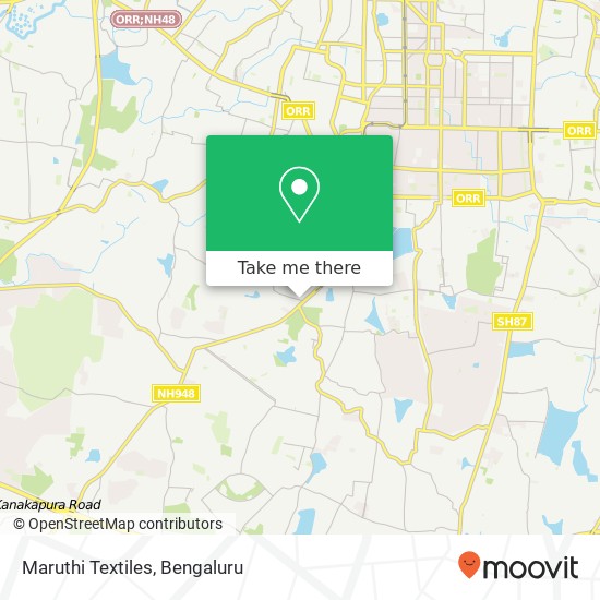 Maruthi Textiles, Vasanthapura Main Road Bengaluru 560078 KA map