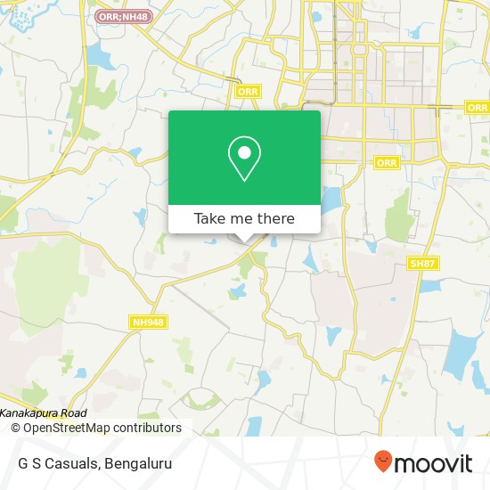 G S Casuals, Vasanthapura Main Road Bengaluru 560078 KA map