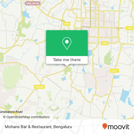 Mohans Bar & Restaurant map