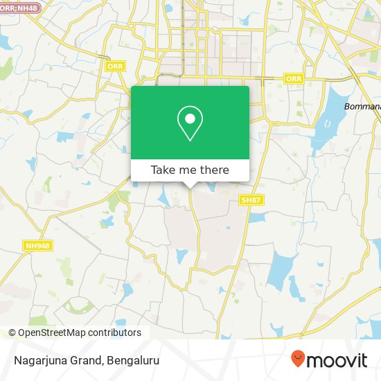 Nagarjuna Grand, Kothanur Main Road KA map