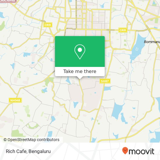 Rich Cafe, 10th Cross Road Bengaluru 560078 KA map