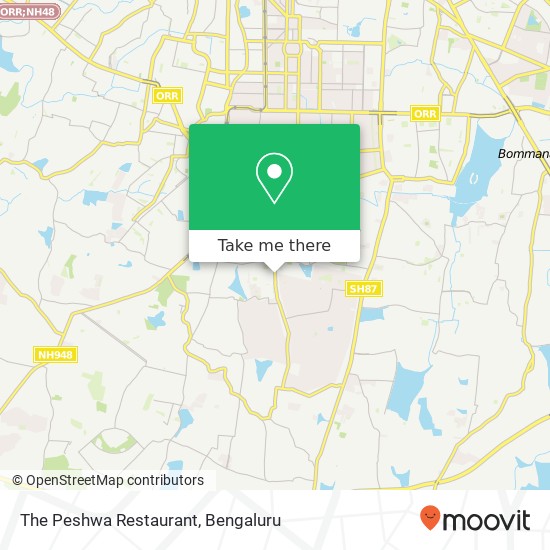 The Peshwa Restaurant, Kothanur Main Road Bengaluru 560078 KA map