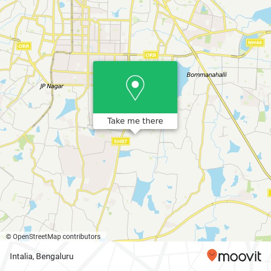 Intalia, Arekere Main Road Bengaluru 560076 KA map