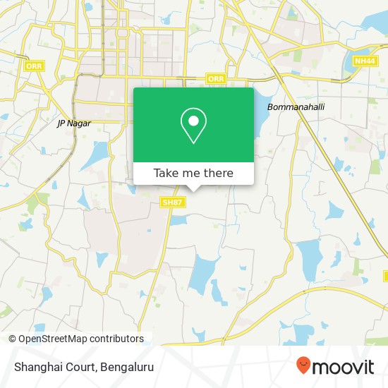 Shanghai Court, Arekere Main Road Bengaluru 560076 KA map